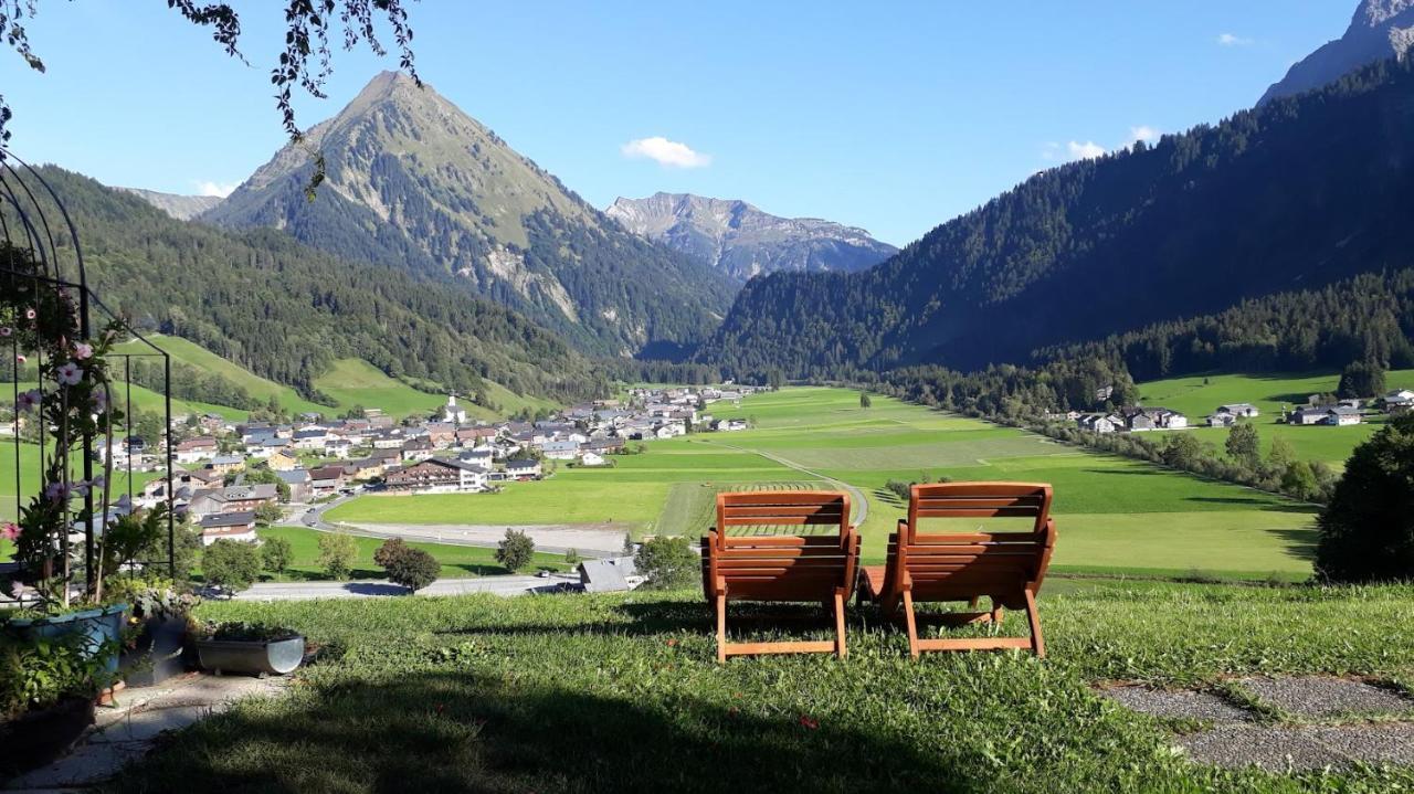 Fernblick Fruehstueckspension Schoppernau Buitenkant foto