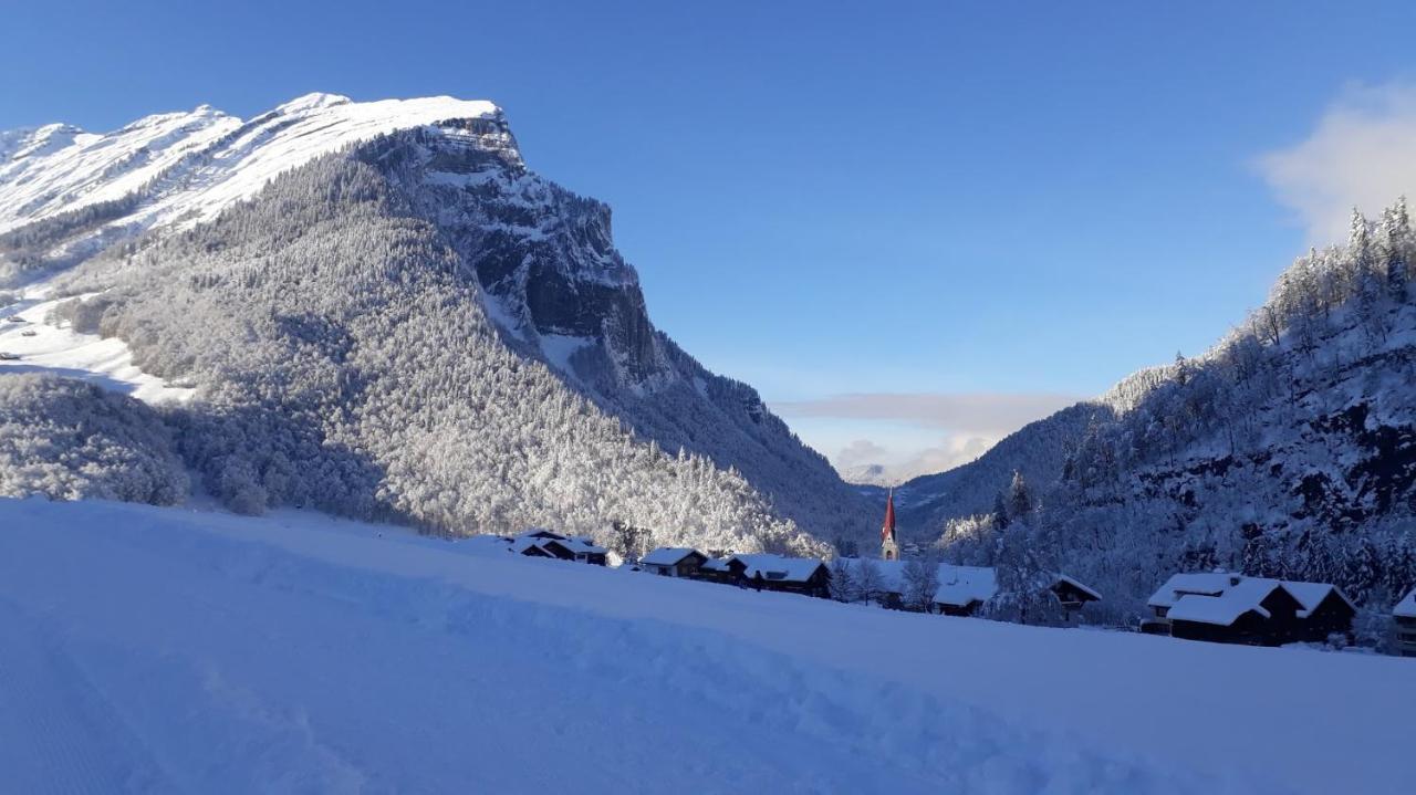 Fernblick Fruehstueckspension Schoppernau Buitenkant foto