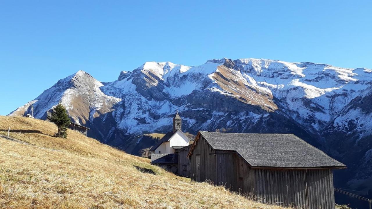 Fernblick Fruehstueckspension Schoppernau Buitenkant foto
