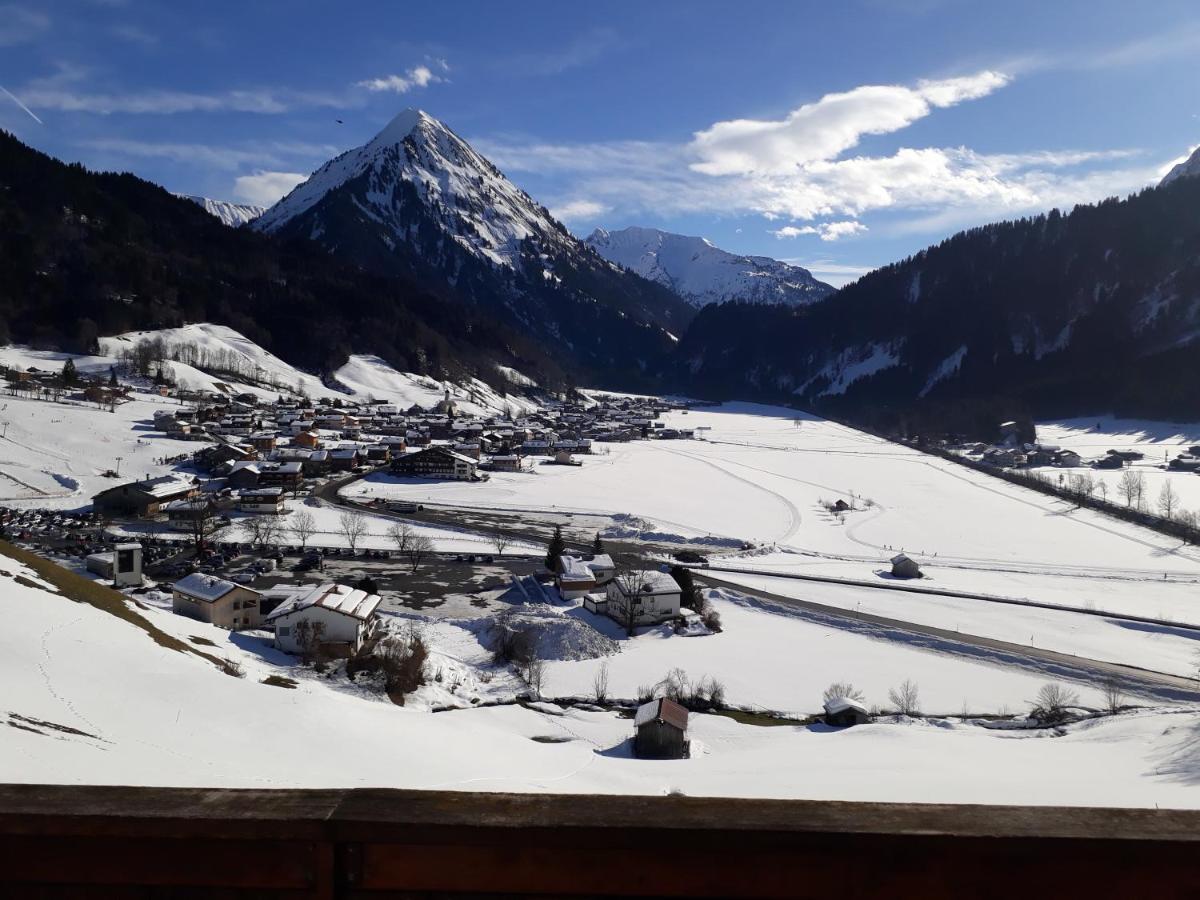 Fernblick Fruehstueckspension Schoppernau Buitenkant foto