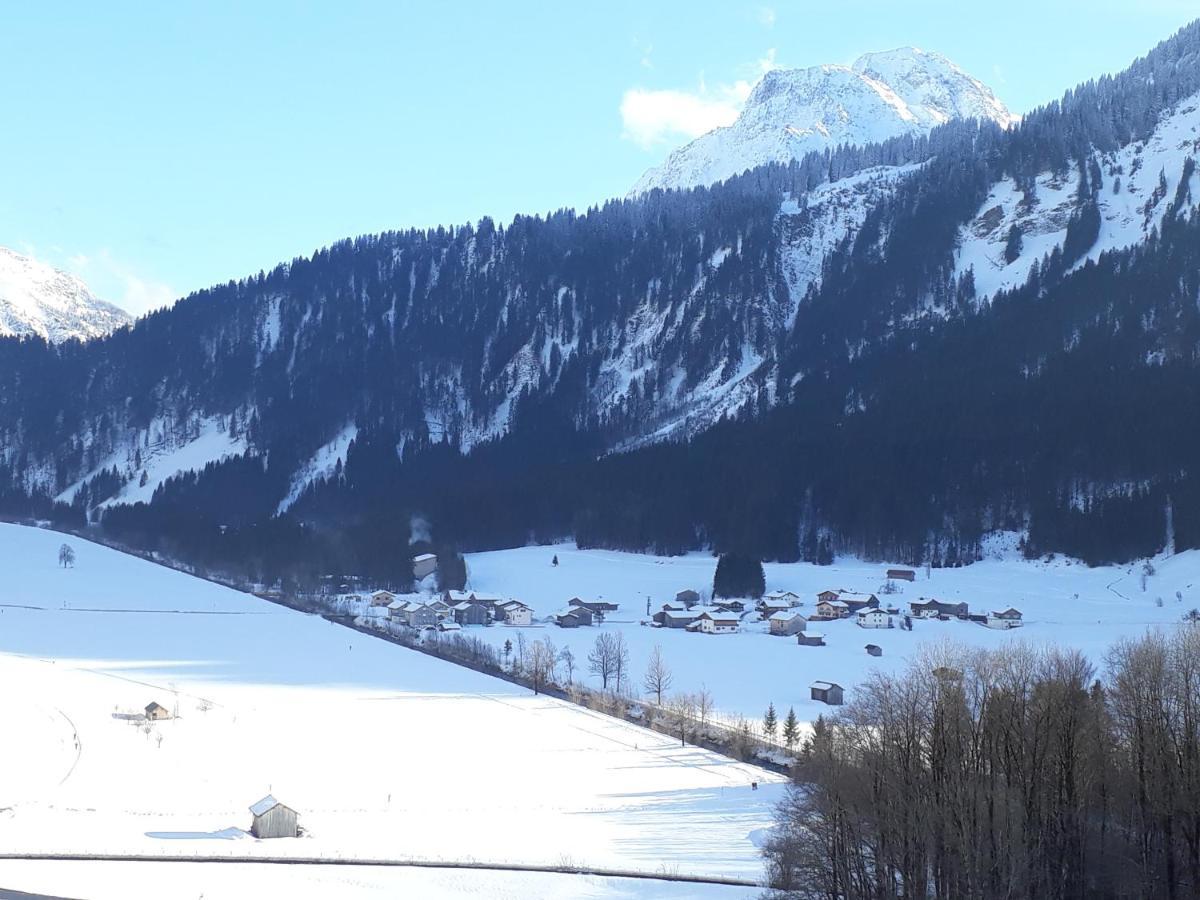 Fernblick Fruehstueckspension Schoppernau Buitenkant foto