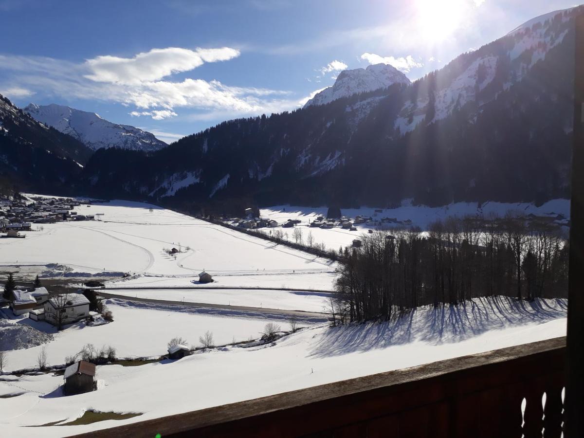 Fernblick Fruehstueckspension Schoppernau Buitenkant foto